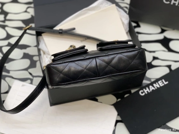 First Bag Ru CHANEL HOBO HANDBAG-19×24×5cm 0730